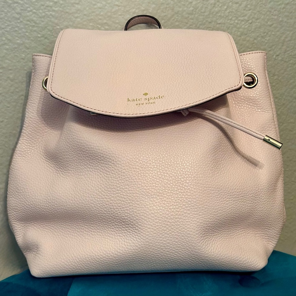 Kate Spade Mulberry Street Small Backpack – Light Pink